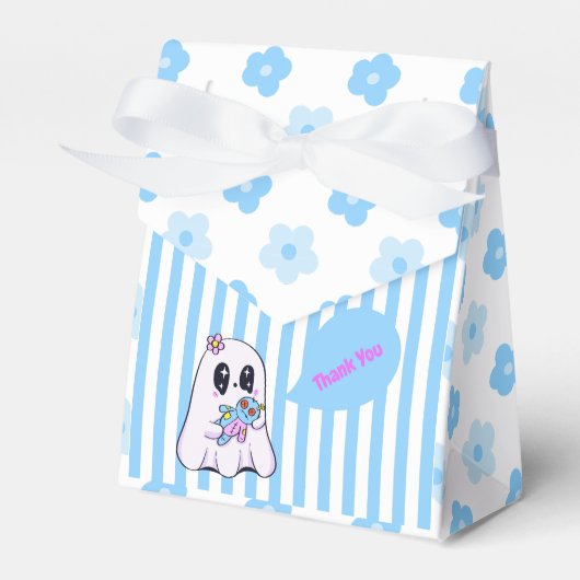 Haunted Night Party verjaardag - Kleurrijke Hallow Bedankdoosjes (Voorkant Zijde)