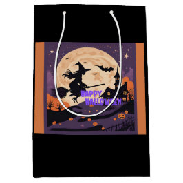 Haunted Night Witch's Flight Medium Cadeauzakje