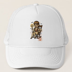 Haunted Pin-Up Doll - griezelige Schattigee Hallow Trucker Pet