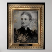 Haunted Portrait | Oude vrouw | Downloadbaar Poste Poster (Voorkant)