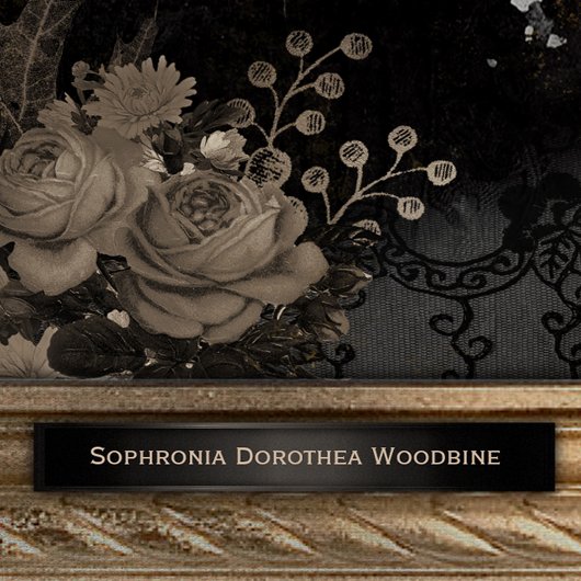 Haunted Portrait | Oude vrouw | Downloadbaar Poste Poster