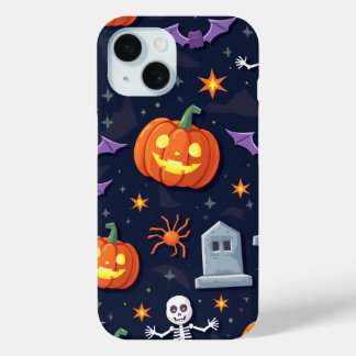 Haunted Protection: Spooktacular iPhone 15 Hoesje