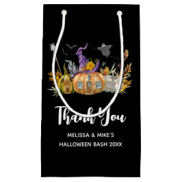 Haunted Pumpkin House met Ghost en Bats Klein Cadeauzakje