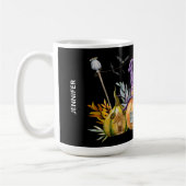 Haunted Pumpkin House met Ghost en Bats Koffiemok (Links)