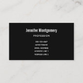 Haunted Pumpkin House met Ghost en Bats Visitekaartje (Achterkant)