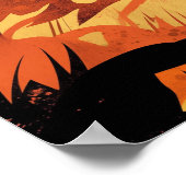 Haunted Pumpkin Knight Poster (Hoek)