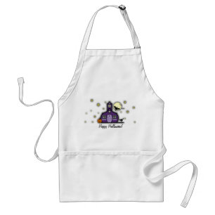 Haunted Schoolhouse Halloween Teacher Apron Standaard Schort