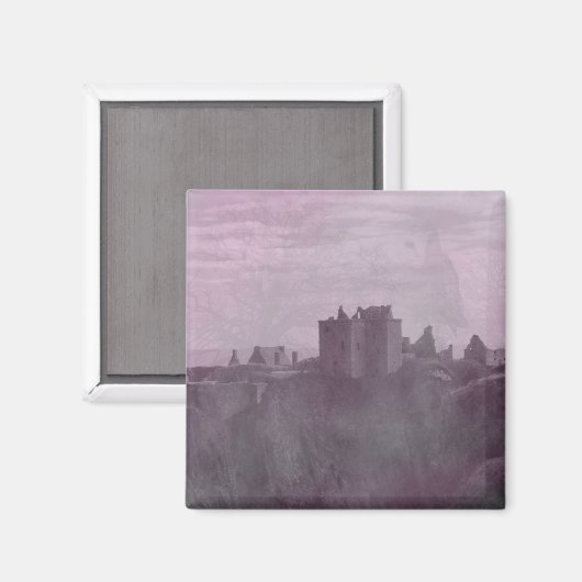 Haunted Scottish Castle Magneet (Voorkant / Achterkant)