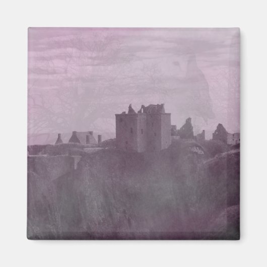 Haunted Scottish Castle Magneet (Voorkant)