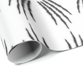 Haunted Scrachtes Halloween Cadeaupapier (Rol Hoek)