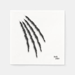 Haunted Scrachtes Halloween Servet