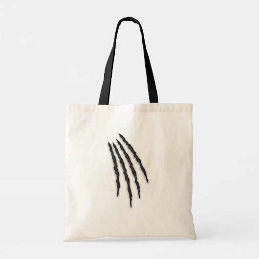 Haunted Scrachtes Halloween Tote Bag (Achterkant)