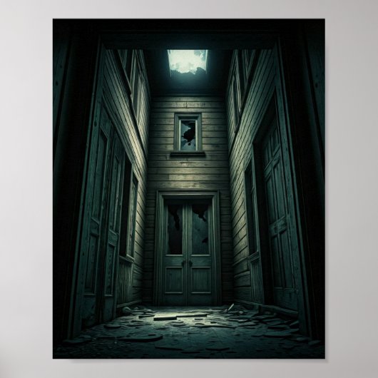 Haunted Shadows: Het verlaten huis Poster (Voorkant)