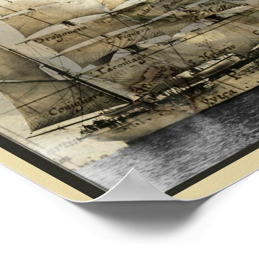 Haunted Ship Poster (Hoek)