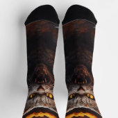 Haunted Sissen: De sinistere Halloween Kat Sokken (Top)