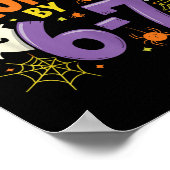 Haunted Six Seven 6 7 Meme 67 Skeleton Hand Hallow Poster (Hoek)