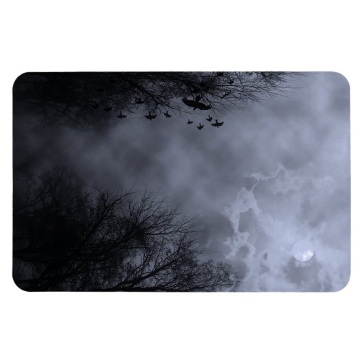 Haunted Sky Blue Mist Magneet (Horizontaal)