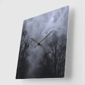 Haunted Sky Blue Mist Wall klok (Hoek)