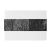 Haunted Sky met de Banden van de Uitnodiging van d Uitnodigingen Wikkel (Achterkant Voorbeeld)