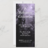 Haunted Sky met Ravens Custom 4 "x9.25" Uitnodigin Kaart (Achterkant)