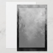 Haunted Sky Note-papier bekleed Briefpapier (Voorkant / Achterkant)