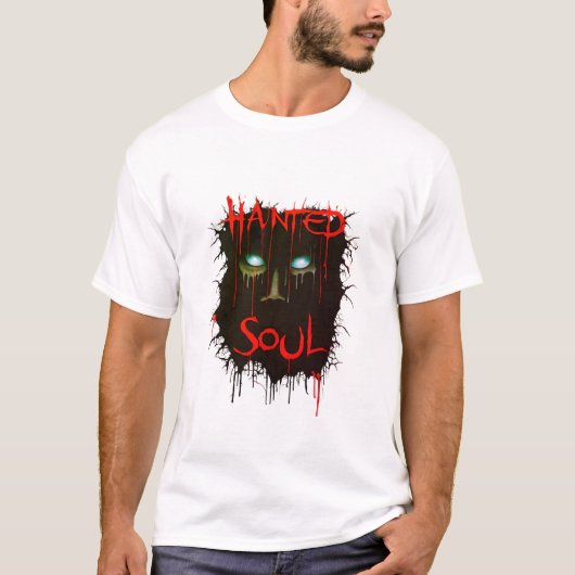 Haunted Soul Halloween T-shirt (Voorkant)