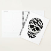 Haunted Soul Skull Typography Planner (Display)