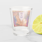 Haunted Spirits Halloween Shot Glas (Achterkant)