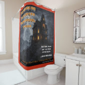 Haunted Squirrel Peak Douchegordijn (In situ)