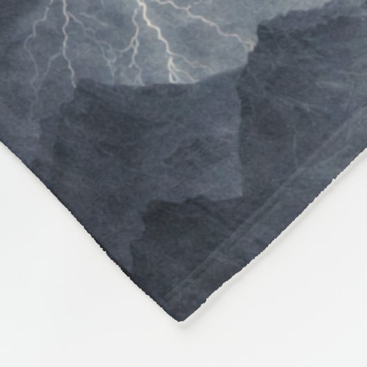 Haunted Squirrel Peak Fleece Deken (Hoek)