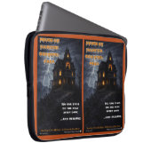 Haunted Squirrel Peak Laptop Sleeve (Voorkant Rechts)