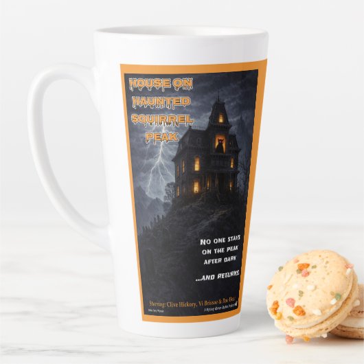 Haunted Squirrel Peak Latte Mok (In situ)