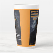 Haunted Squirrel Peak Latte Mok (Voorkant)