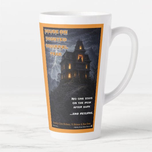 Haunted Squirrel Peak Latte Mok (Rechts)