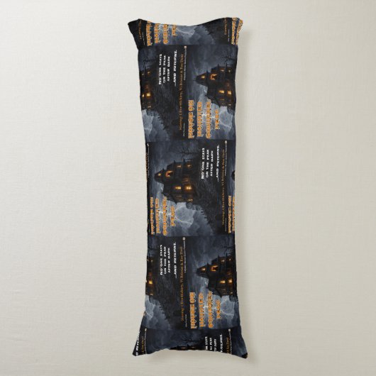 Haunted Squirrel Peak Lichaamskussen (Voorkant Verticaal)