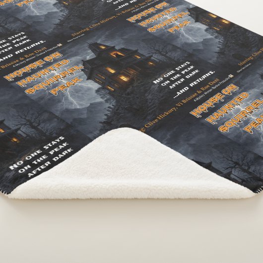 Haunted Squirrel Peak Sherpa Deken (3/4)