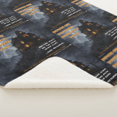 Haunted Squirrel Peak Sherpa Deken (3/4)