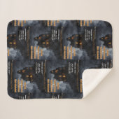 Haunted Squirrel Peak Sherpa Deken (Voorkant (horizontaal))