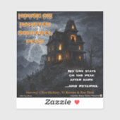 Haunted Squirrel Peak Sticker (Vel)