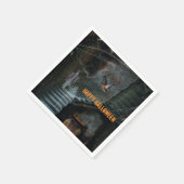 Haunted Staircase Halloween Servet (Hoek)