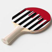 Haunted Striping Red Drip Tafeltennisbatje (Voorkant Gekanteld)