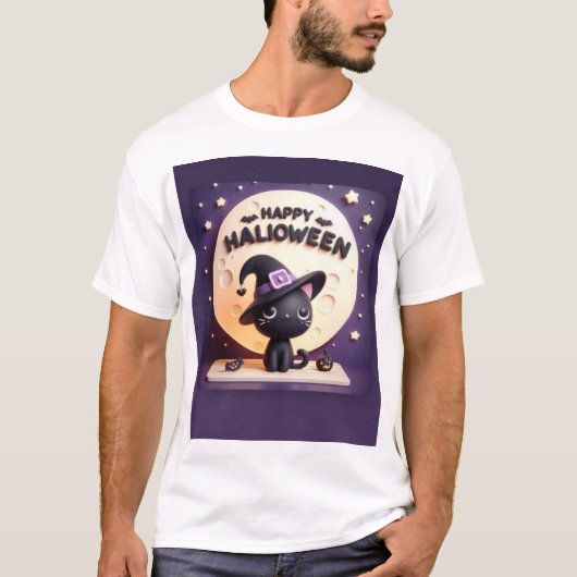 Haunted Style: Limited Edition voor Halloween T-shirt (Voorkant)