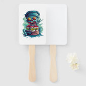 Haunted Sushi Chef Handwaaier (Voorkant en achterkant)