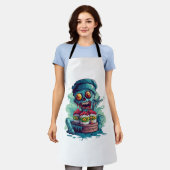 Haunted Sushi Chef Schort (Gedragen)
