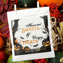 Haunted Sweets & Creepy Treats Happy Halloween