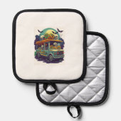  Haunted Taco Truck Pannenlap (Voorkant / Achterkant)