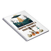 "Haunted Thoughts & Ghoulish Goals" notitieboek (Rechterzijde)