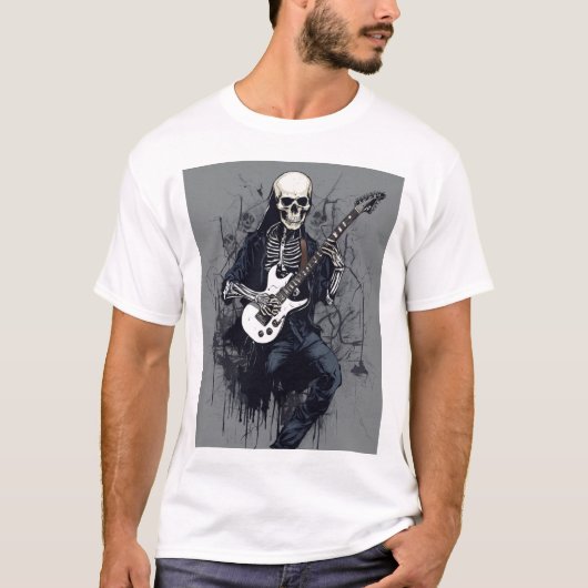 Haunted Threads - Ervaar de verschrikkingen T-shirt (Voorkant)