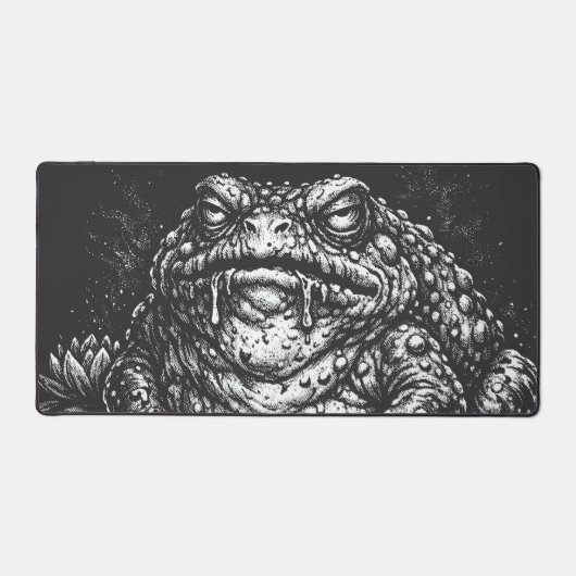 Haunted Toad Sigil door BurnsInHell Bureaumat (Voorkant)