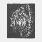 Haunted Toad Sigil door BurnsInHell Fleece Deken (Voorkant)